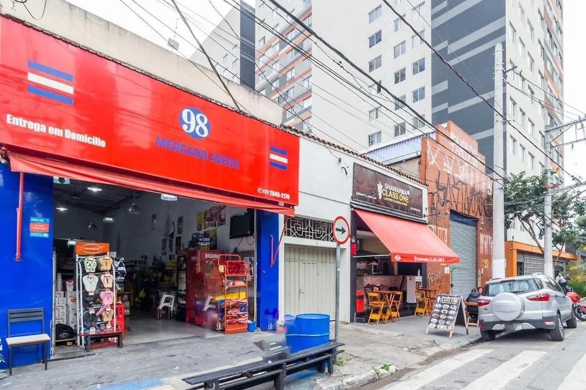 Sofisticado Studio No Bras Com Piscina/Metro Bras Apartamento São Paulo